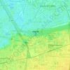 Mappa topografica Belvédère de la centrale hydroélectrique de Cusset, altitudine, rilievo