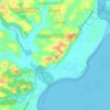 Mappa topografica S. Luzia, altitudine, rilievo