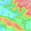 Mappa topografica Varkhand, altitudine, rilievo