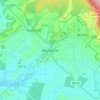 Mappa topografica Wetzhausen, altitudine, rilievo