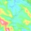 Mappa topografica Vechoochira, altitudine, rilievo