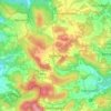 Mappa topografica Stierberg, altitudine, rilievo