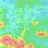 Mappa topografica Nkolondom, altitudine, rilievo