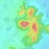 Mappa topografica Khao Hin Lek Fai 1 Road, altitudine, rilievo
