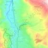 Mappa topografica Acovichay, altitudine, rilievo