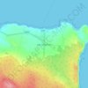 Mappa topografica John o' Groats, altitudine, rilievo