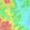 Mappa topografica Seytive, altitudine, rilievo