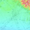 Mappa topografica Udine, altitudine, rilievo