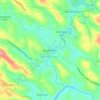 Mappa topografica Mannamplavu, altitudine, rilievo