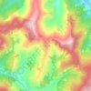 Mappa topografica Eski Emirler, altitudine, rilievo