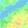 Mappa topografica Guckelsby, altitudine, rilievo