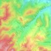 Mappa topografica Mosbach, altitudine, rilievo
