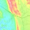 Mappa topografica Cataguingtingan, altitudine, rilievo