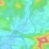 Mappa topografica Kampung Gombak Utara, altitudine, rilievo