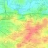 Mappa topografica La Croix Jussé, altitudine, rilievo