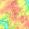 Mappa topografica Baiseborde, altitudine, rilievo
