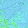 Mappa topografica Capelle aan den IJssel, altitudine, rilievo