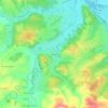 Mappa topografica Couines, altitudine, rilievo