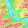 Mappa topografica Serrig, altitudine, rilievo