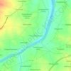 Mappa topografica T.Pasupathipalayam, altitudine, rilievo