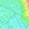 Mappa topografica Mesilla Park, altitudine, rilievo