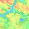 Mappa topografica La Grée, altitudine, rilievo
