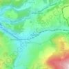 Mappa topografica Raschau, altitudine, rilievo