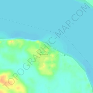 Mappa topografica Estaleiro da Petrobrás, altitudine, rilievo