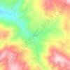 Mappa topografica Balkaya, altitudine, rilievo