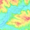 Mappa topografica Fraysse, altitudine, rilievo