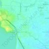 Mappa topografica Alinjivakkam, altitudine, rilievo