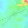 Mappa topografica Yoko, altitudine, rilievo