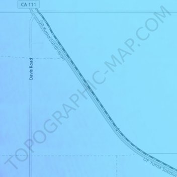 Mappa topografica Mundo, altitudine, rilievo
