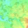 Mappa topografica La Chênaie, altitudine, rilievo