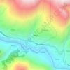 Mappa topografica Othang, altitudine, rilievo