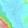 Mappa topografica Pilar, altitudine, rilievo