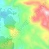 Mappa topografica Gökçeovacık, altitudine, rilievo
