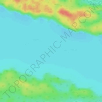 Mappa topografica Wanipigow Lake, altitudine, rilievo