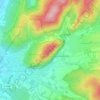 Mappa topografica Ölberg, altitudine, rilievo