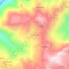 Mappa topografica Atacocha, altitudine, rilievo