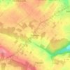 Mappa topografica Favrieux, altitudine, rilievo