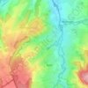 Mappa topografica Schweiberg, altitudine, rilievo