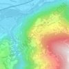 Mappa topografica Nax, altitudine, rilievo