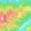 Mappa topografica Tallans, altitudine, rilievo