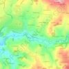 Mappa topografica Vieux Coise, altitudine, rilievo