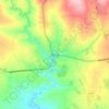 Mappa topografica Narok, altitudine, rilievo