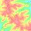 Mappa topografica Nagtala, altitudine, rilievo