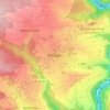 Mappa topografica Effringen, altitudine, rilievo