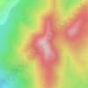 Mappa topografica Mount Silad, altitudine, rilievo
