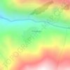 Mappa topografica Kheerganga Hot Spring, altitudine, rilievo
